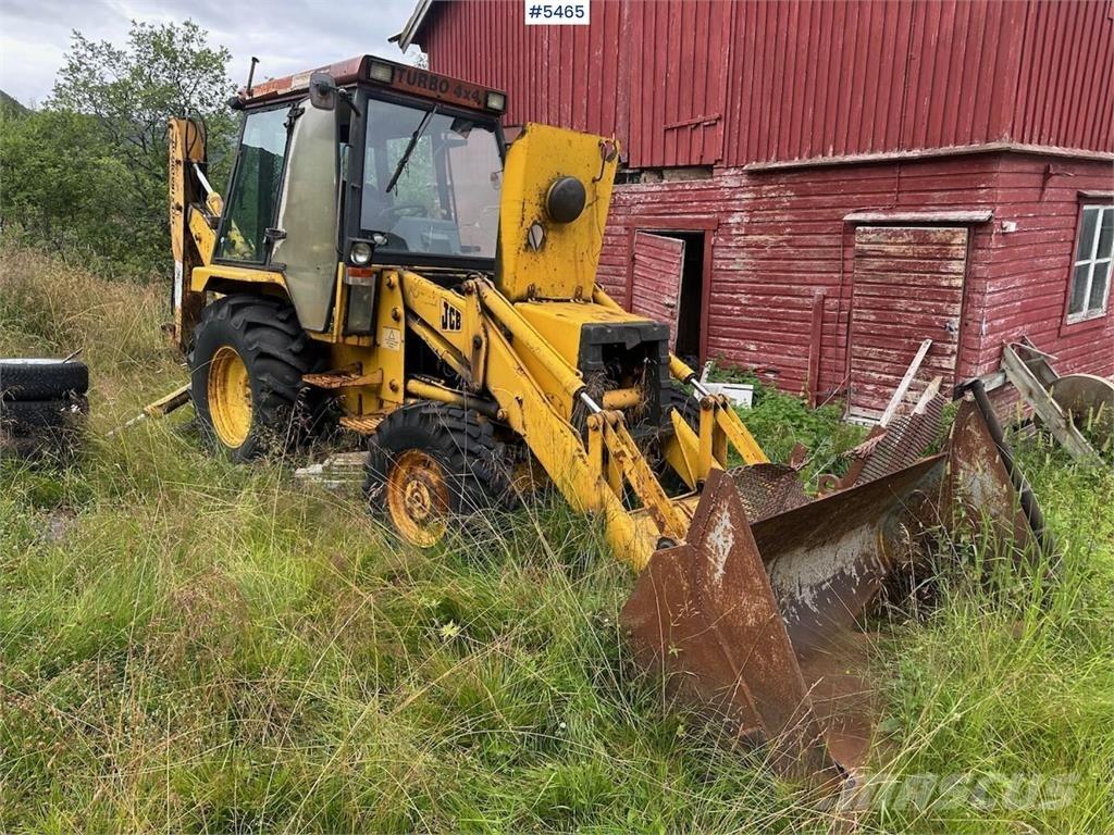 JCB Traktorgraver Tracteur