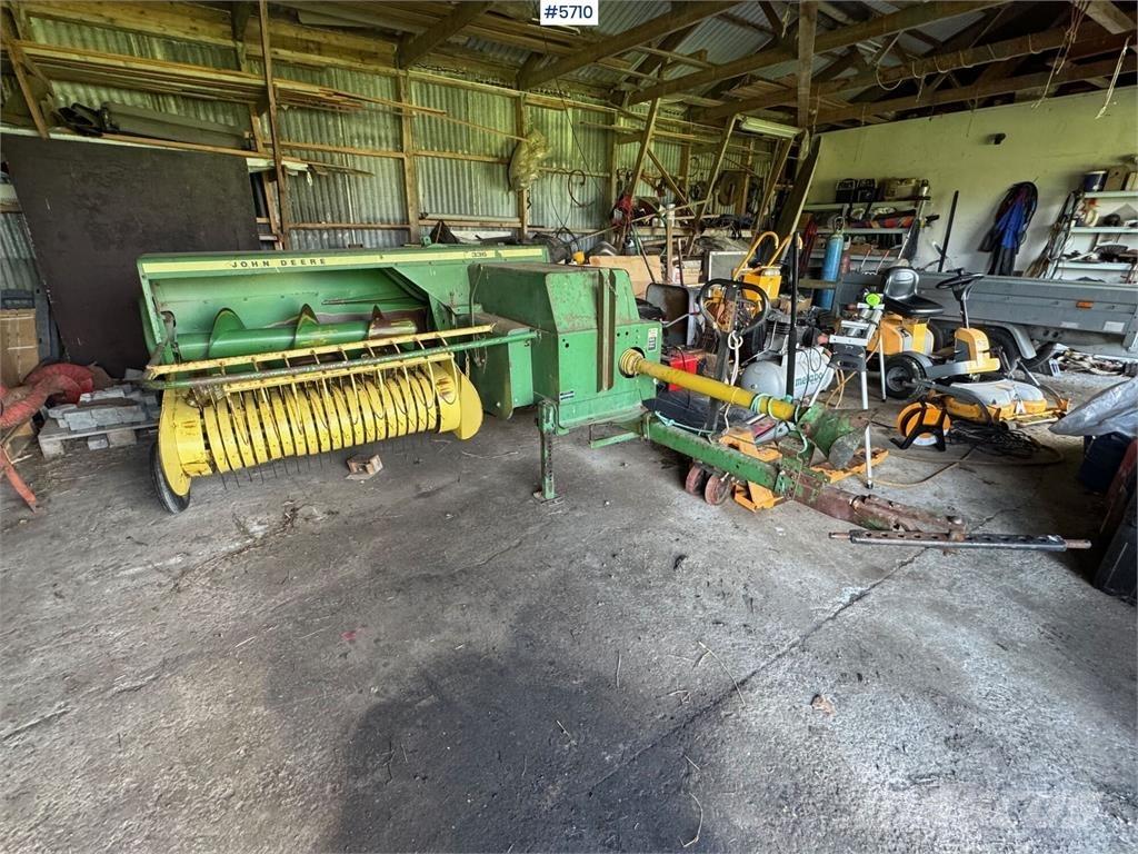 John Deere 336 Autres matériels de récolte et d'arrachage