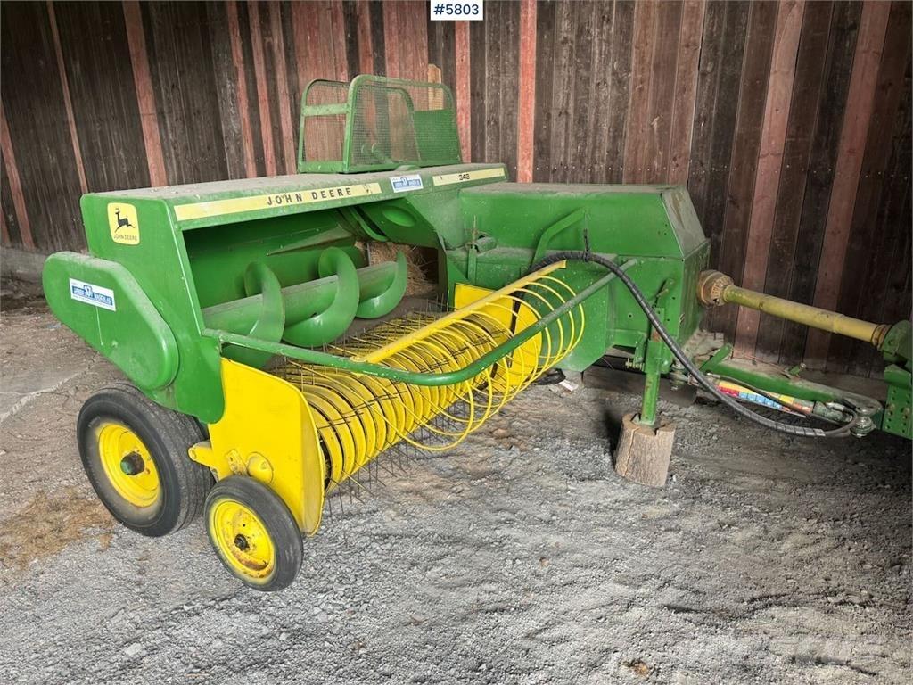 John Deere 342 Autres matériels de récolte et d'arrachage