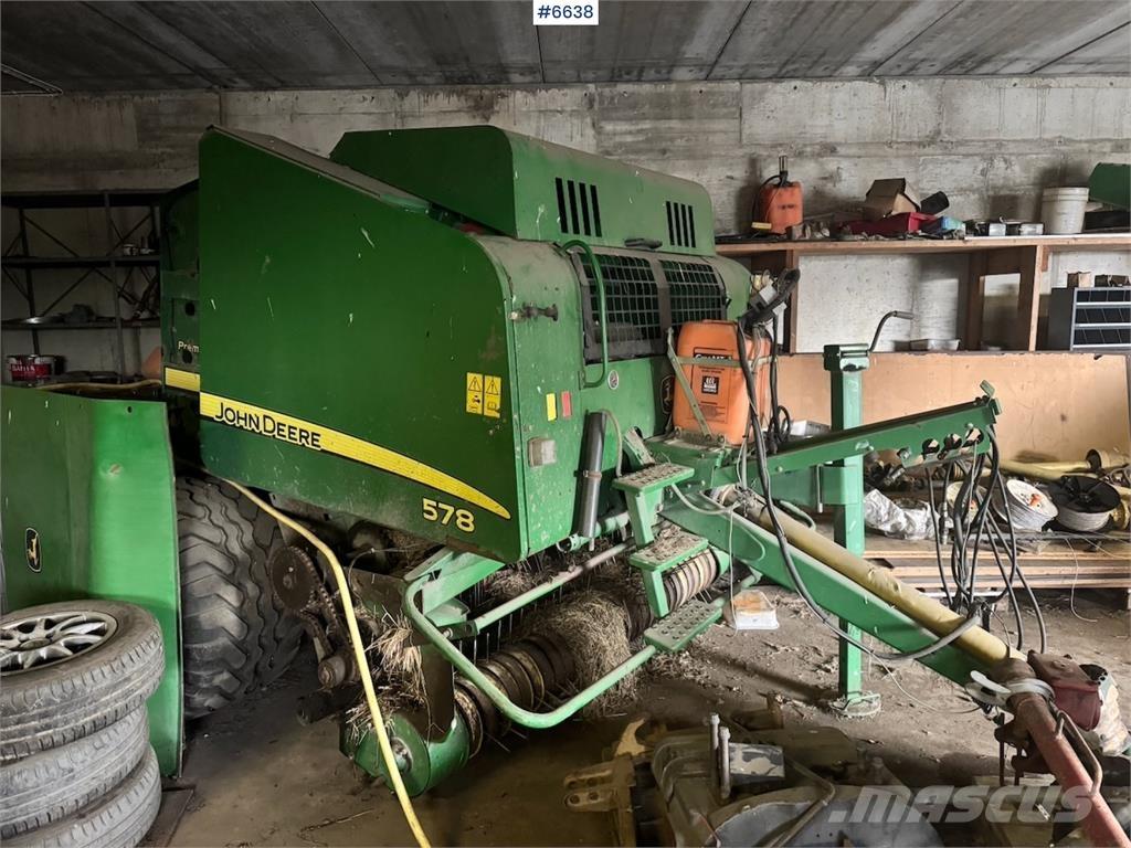 John Deere 578 Autres matériels de récolte et d'arrachage