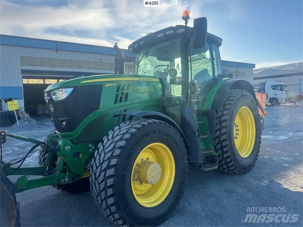 John Deere 6195R Tracteur