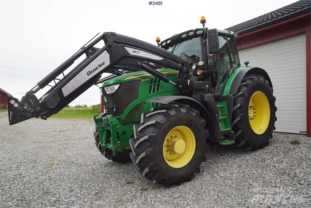 John Deere 6215R Tracteur