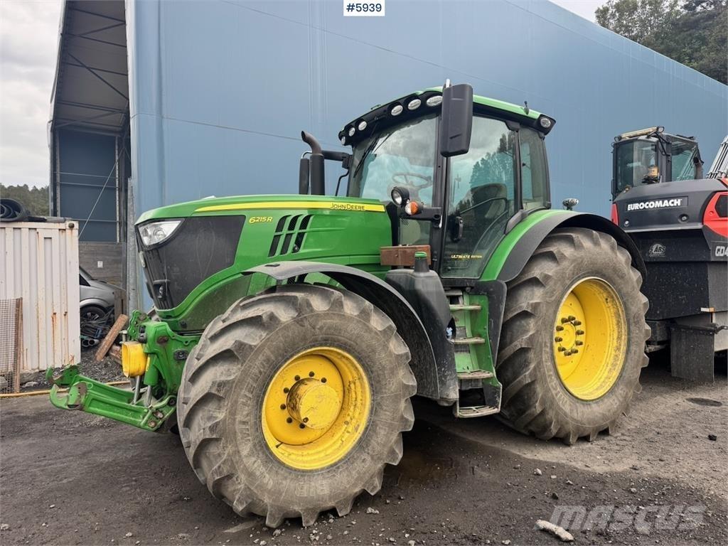 John Deere 6215R Tracteur