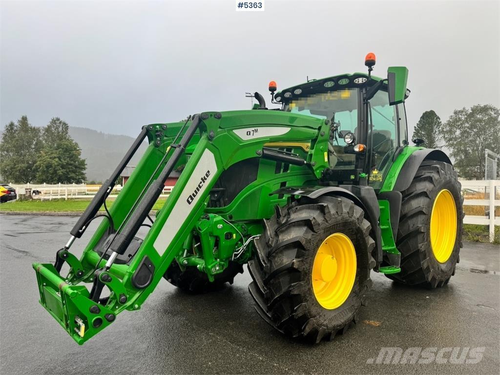 John Deere 6R 215 Tracteur