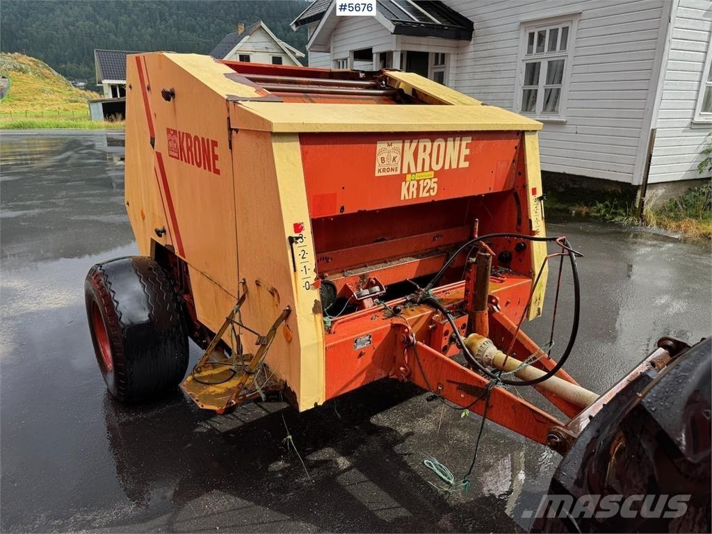 Krone KR 125 Autres matériels de récolte et d'arrachage