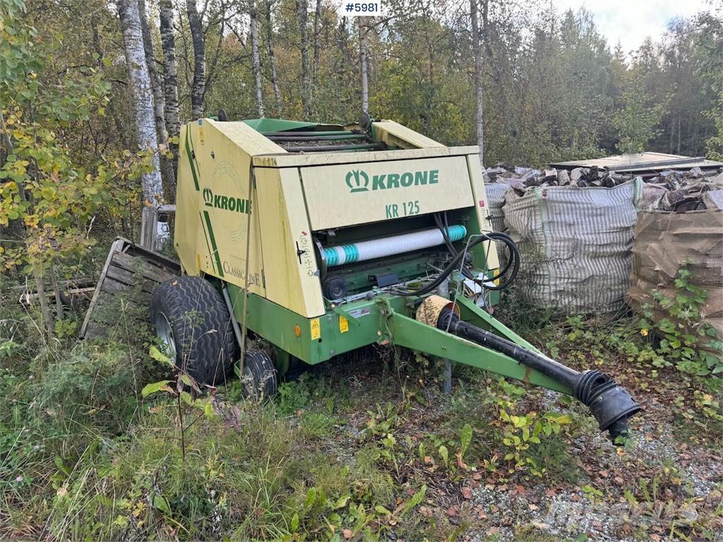 Krone KR 125 Autres matériels de récolte et d'arrachage