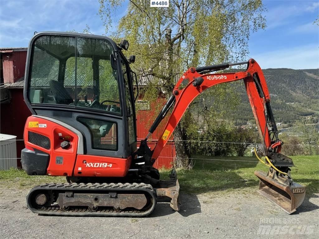 Kubota KX019 Pelle sur chenilles