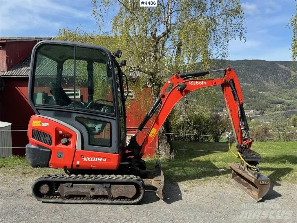 Kubota KX019 Pelle sur chenilles