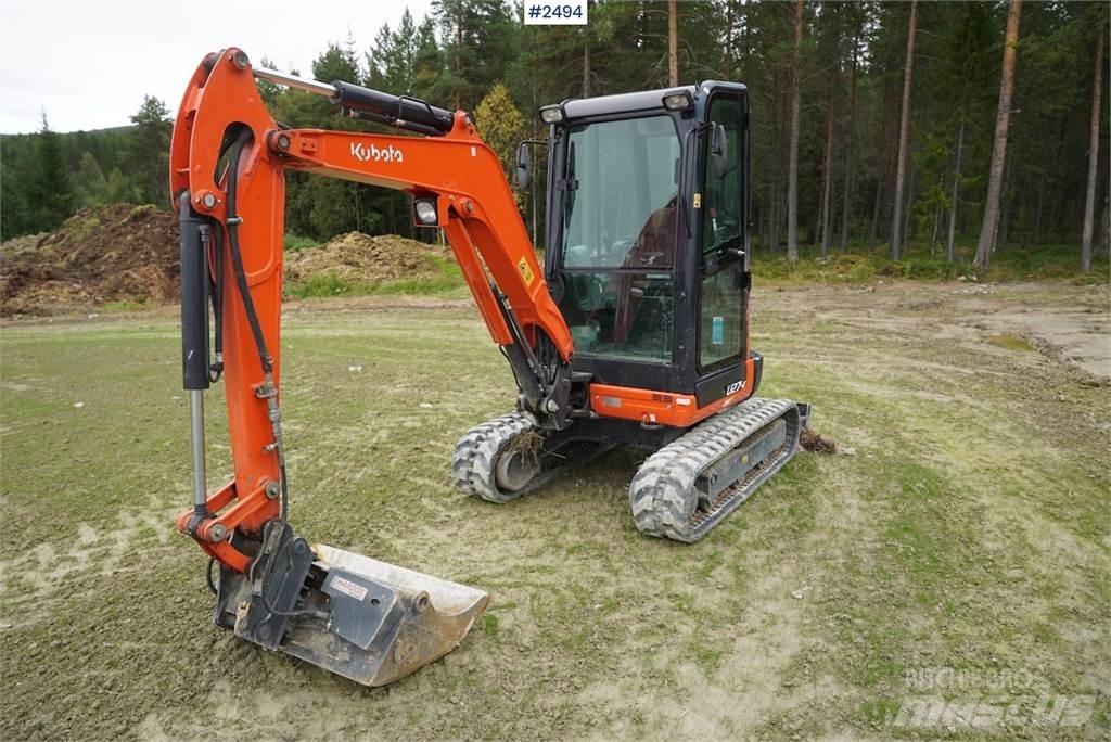 Kubota U27-4 Pelle sur chenilles