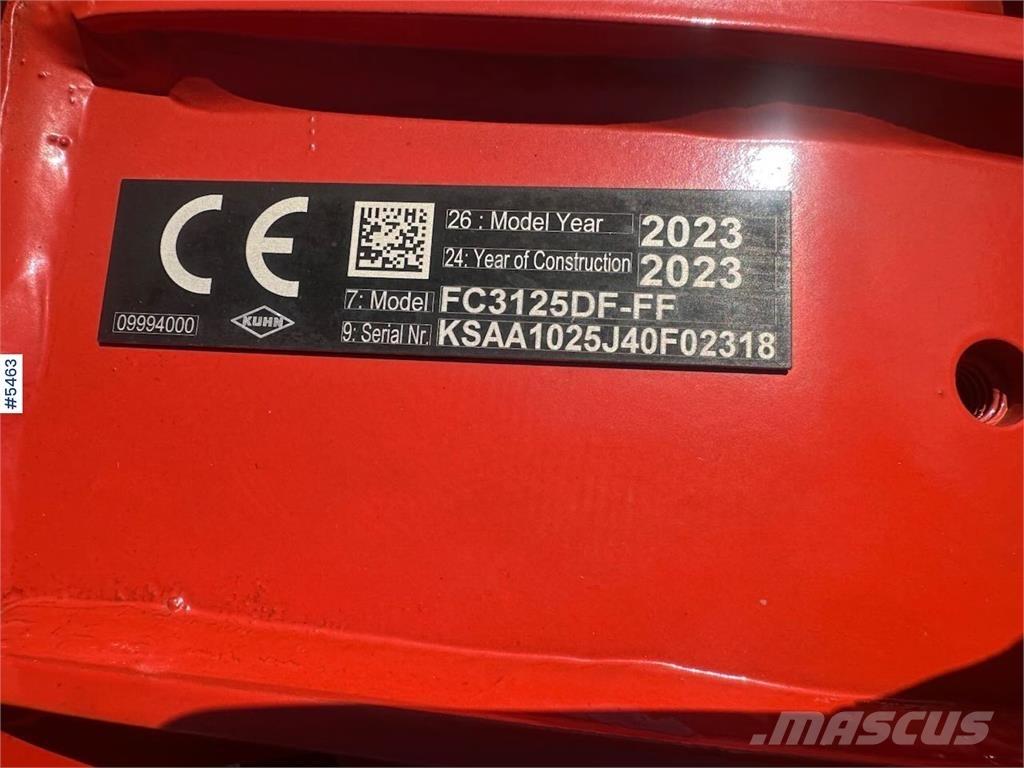 Kuhn FC3125DF Autres matériels de récolte et d'arrachage