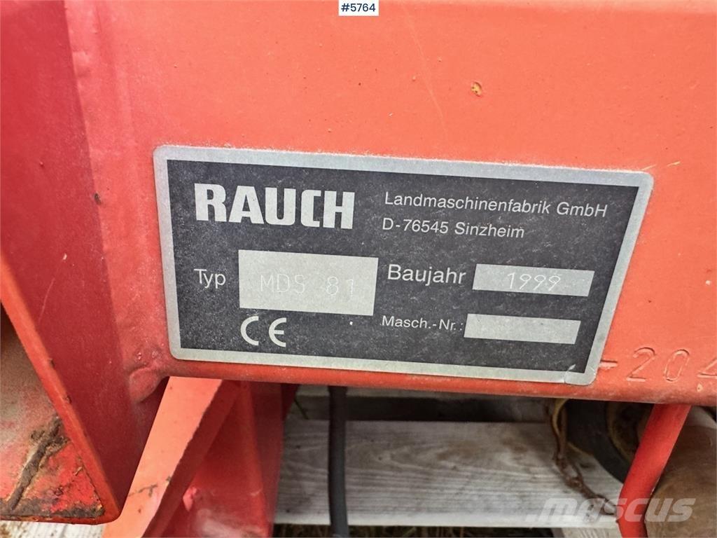 Rauch MDS 81 Semoir