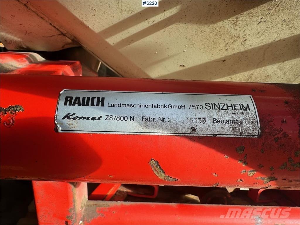 Rauch ZS800 Semoir