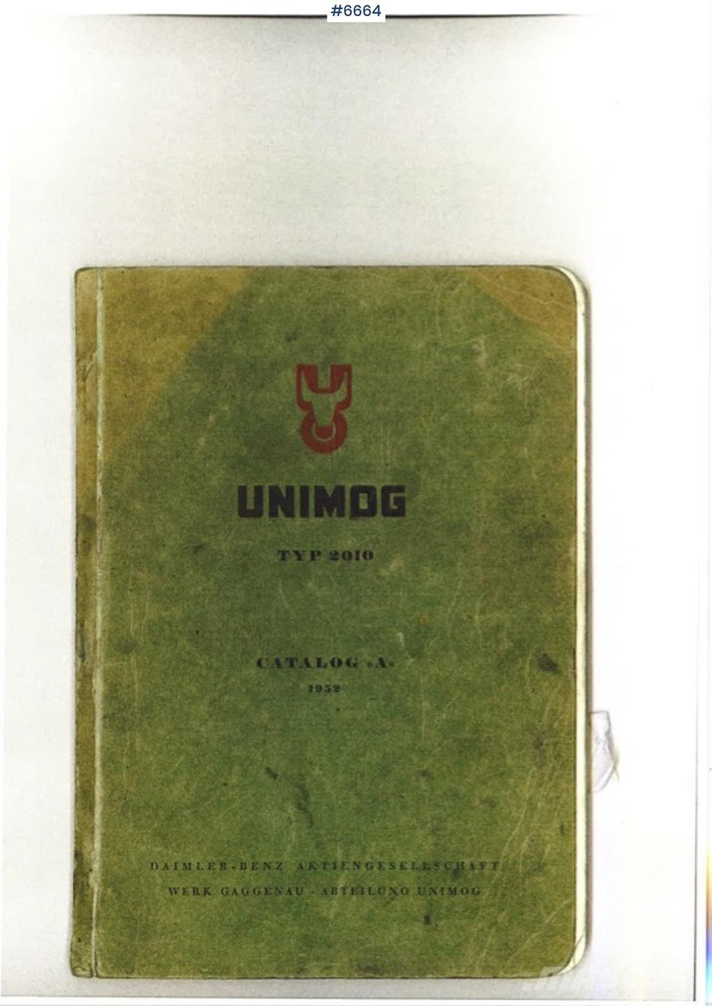 Unimog Typ 2010 Autre camion