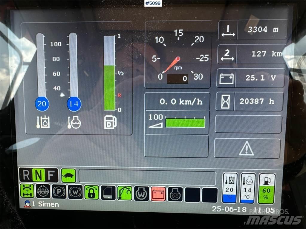 Valmet 860 lll Grue porteuse