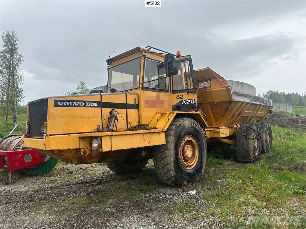 Volvo A20 6x4 Mini tombereau
