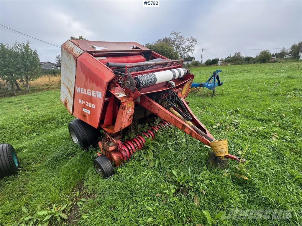 Welger RP 200 Autres matériels de récolte et d'arrachage