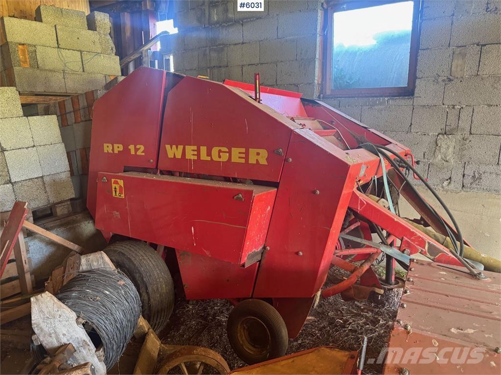 Welger RP12 Autres matériels de récolte et d'arrachage