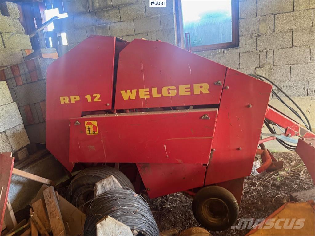 Welger RP12 Autres matériels de récolte et d'arrachage