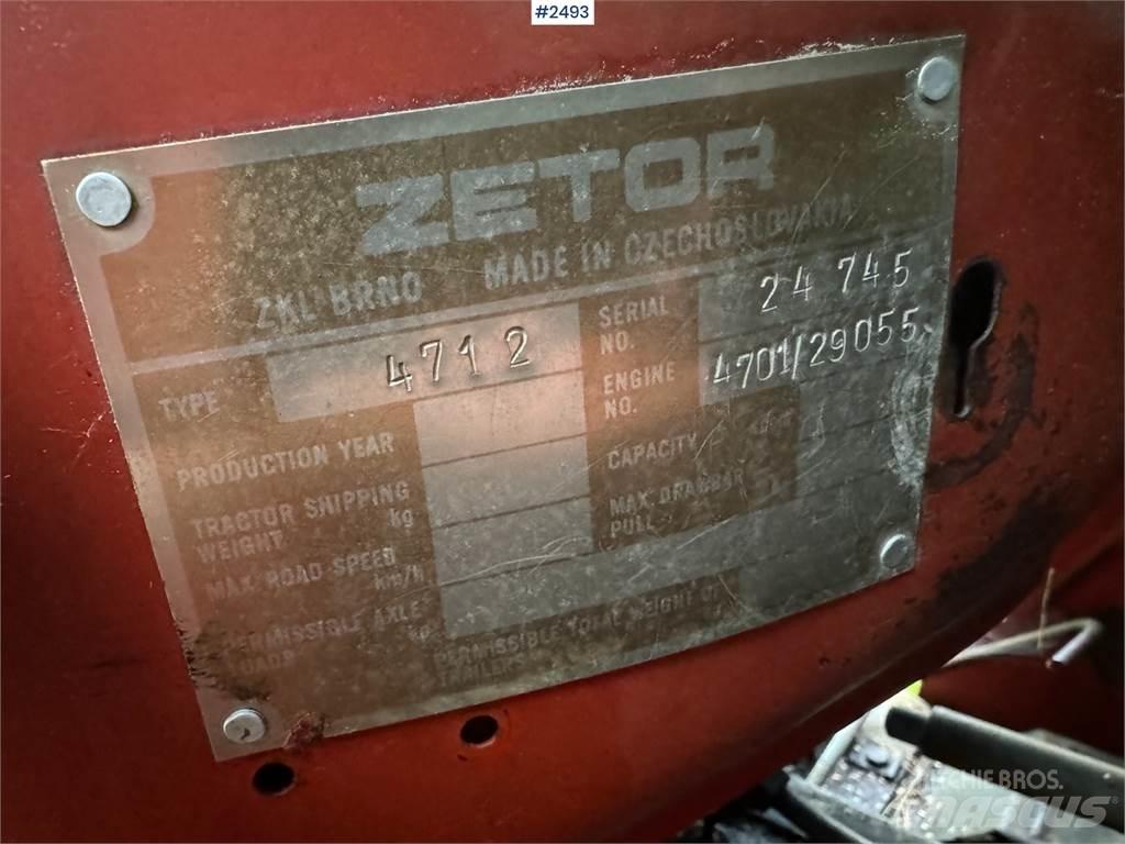 Zetor 4712 Tracteur