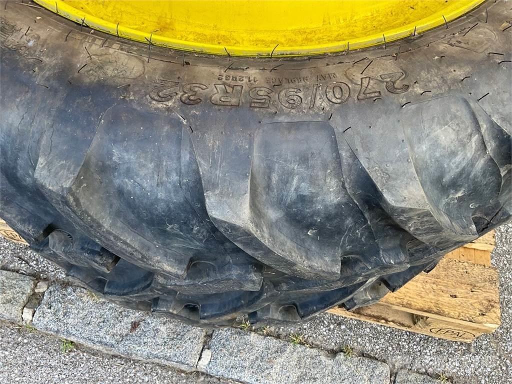  270/95R32 - 340/85R46 Pneus, roues et jantes