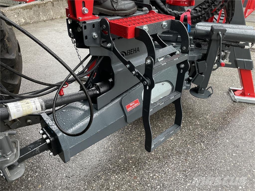 Beha V1200 + 9470 Remorque forestière avec grue