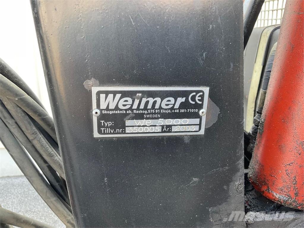 Berger Eigenbau Remorque forestière avec grue