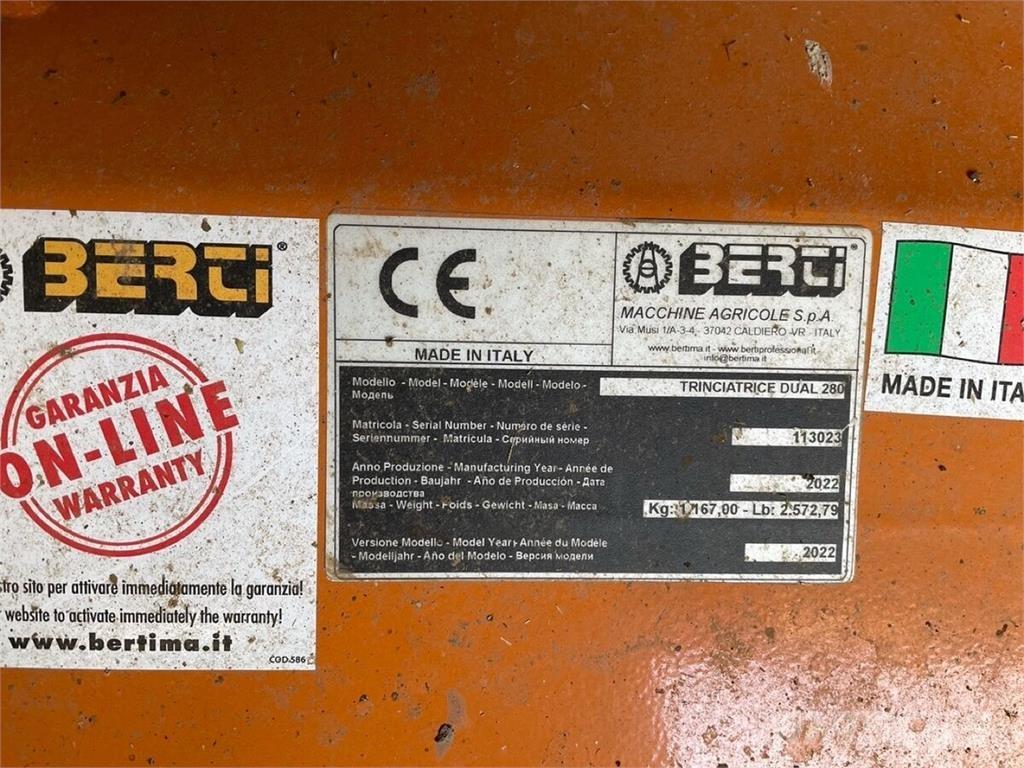 Berti Dual 280 Broyeur / Gyrobroyeur / Epareuse