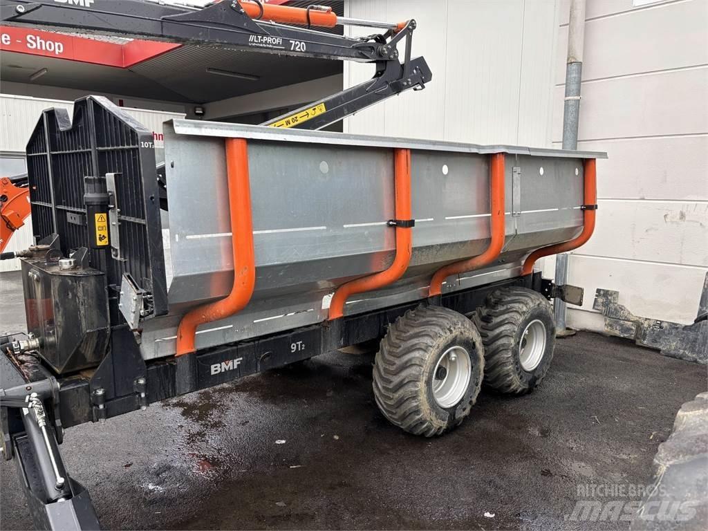 BMF 9T2+720 Remorque forestière avec grue