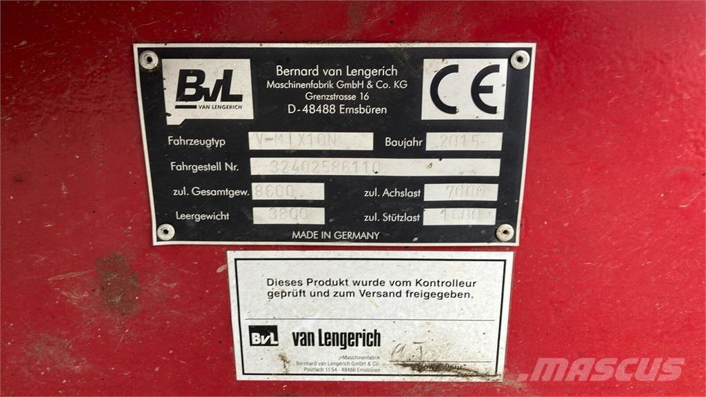 BvL V-MIX 10N Agriculture - Autres