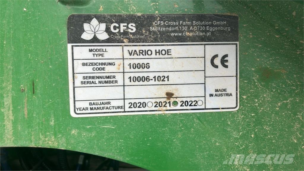  CFS Vario Hoe Autre semoir agricole