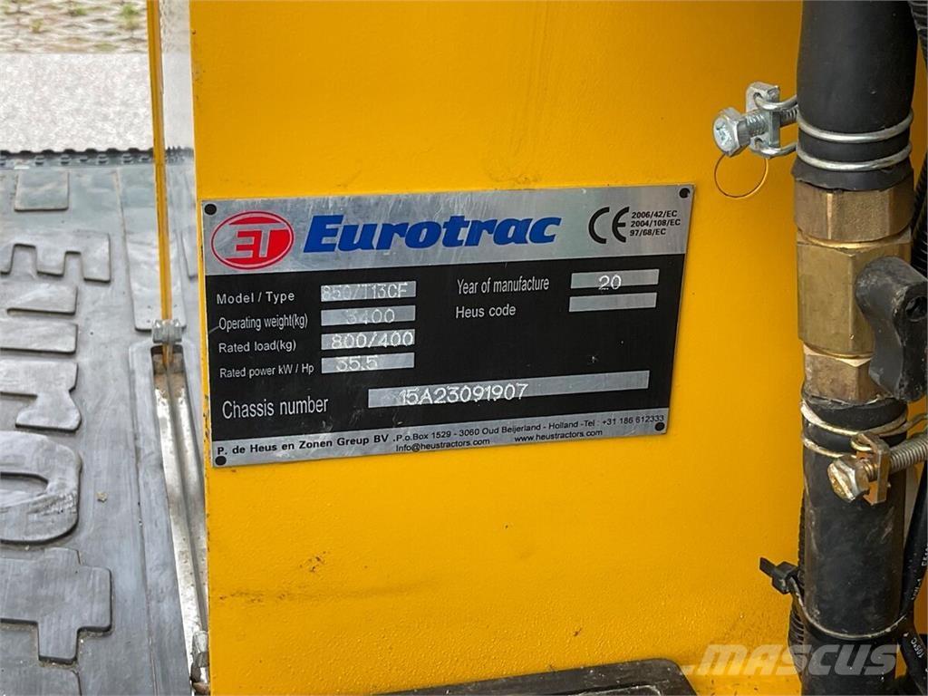 Eurotrac T 13-CF Chargeur frontal, fourche