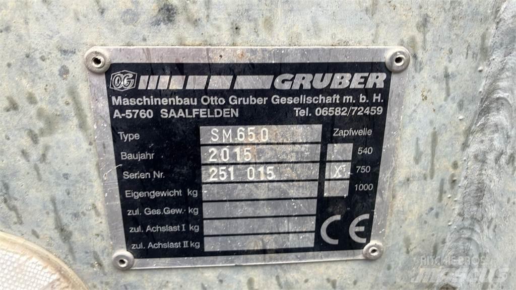 Gruber SM 650 Epandeur de fumier