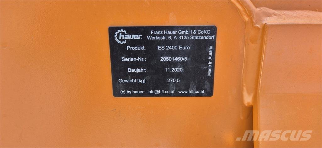 Hauer ES 2400 Autres équipements pour tracteur