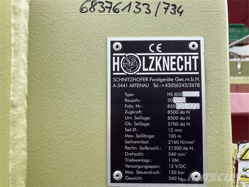  HOLZKNECHT HS 850 Treuil