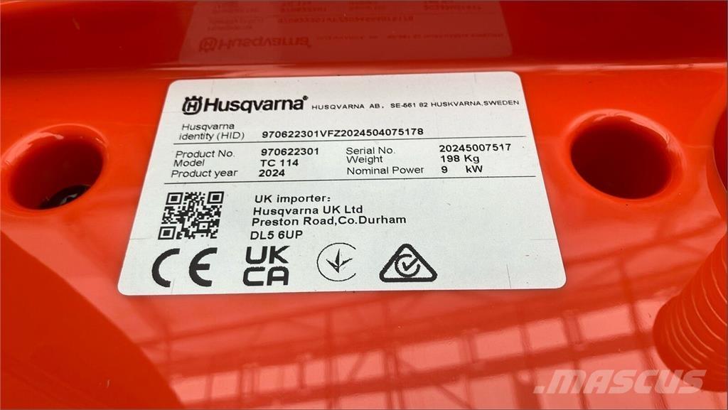 Husqvarna TC 114 Entretien du sol - Autres