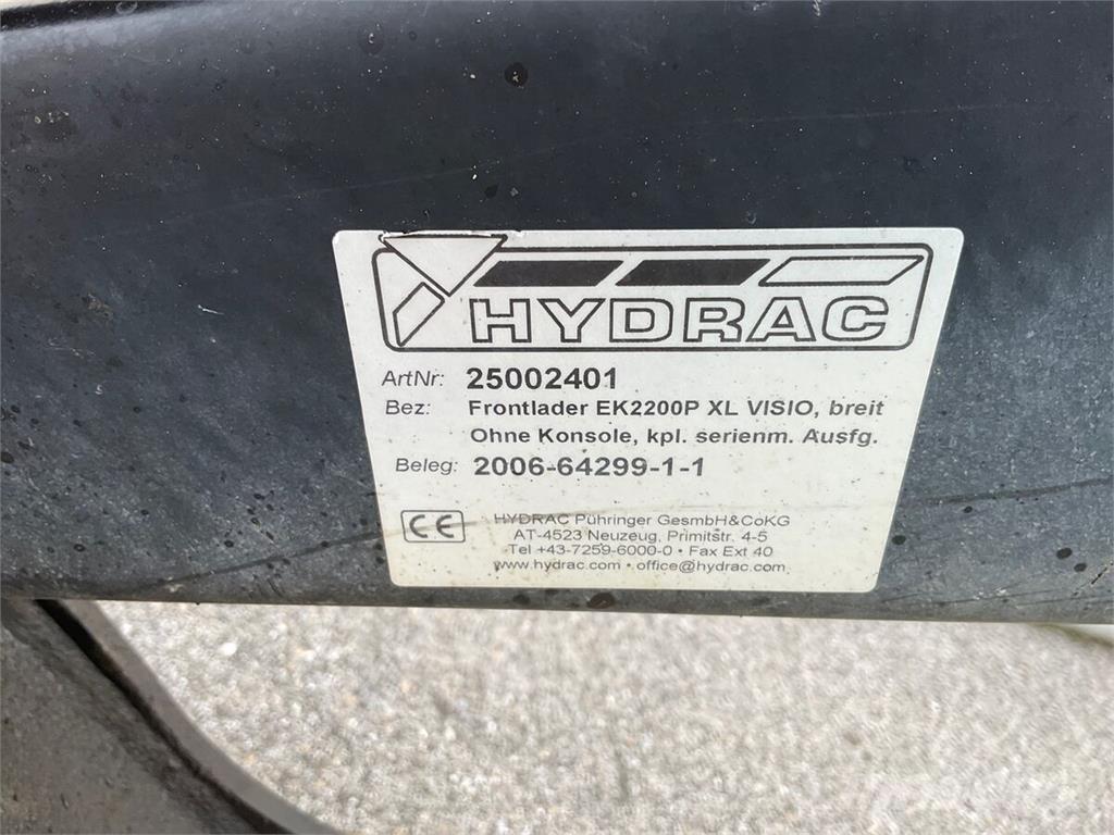 Hydrac EK 2200 P XL Accessoires chargeur frontal