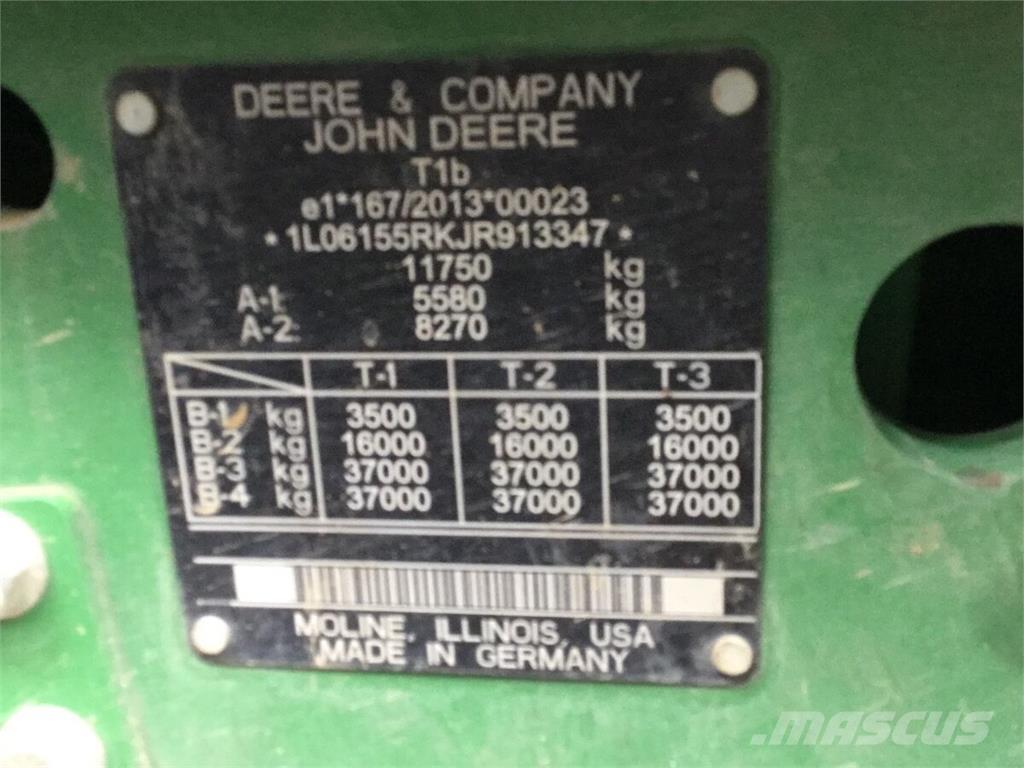 John Deere 6155R Tracteur