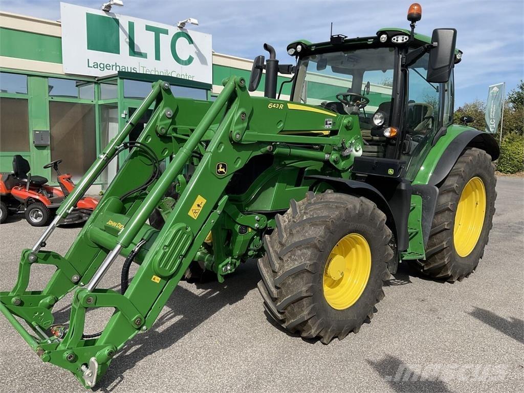 John Deere 6R 120 Tracteur