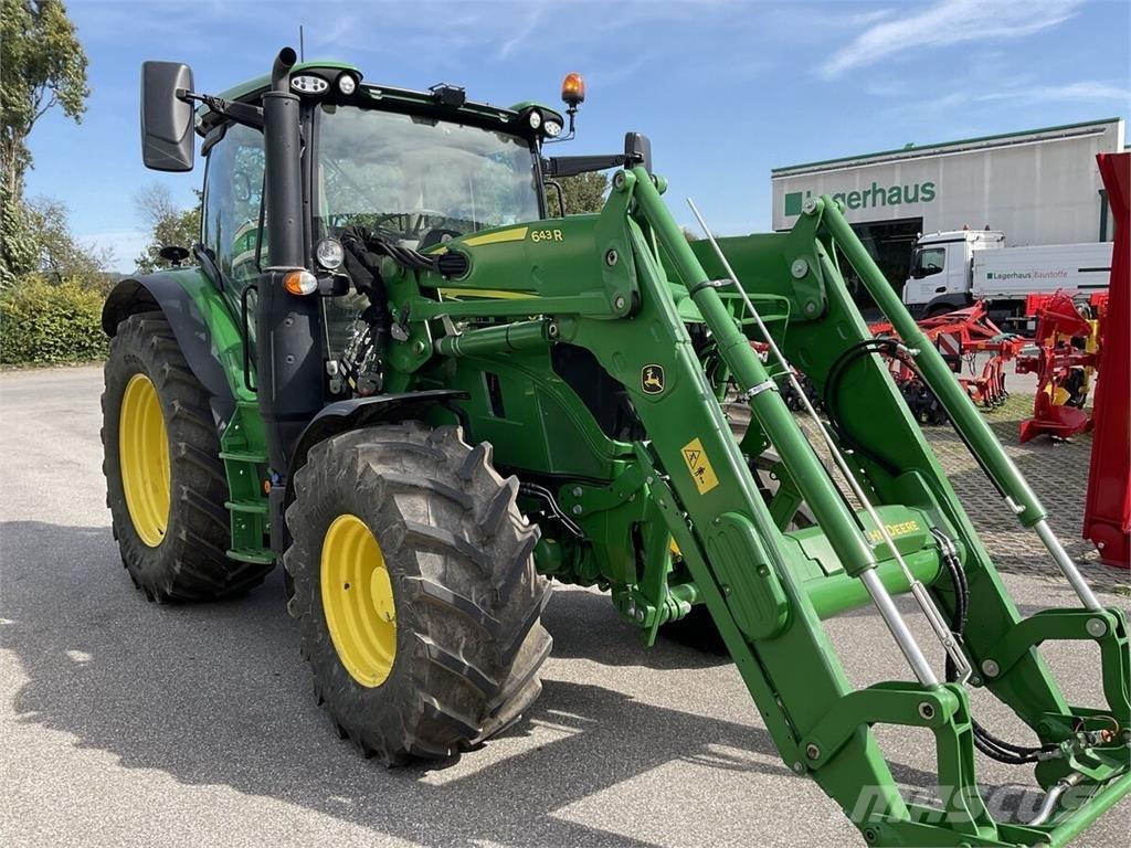 John Deere 6R 120 Tracteur