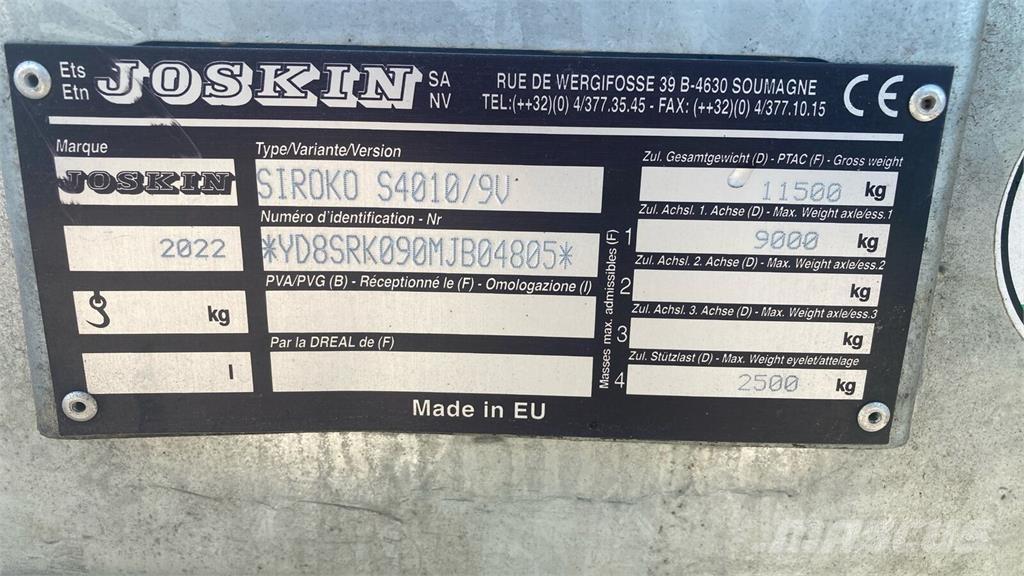 Joskin S4010/9V Epandeur de fumier