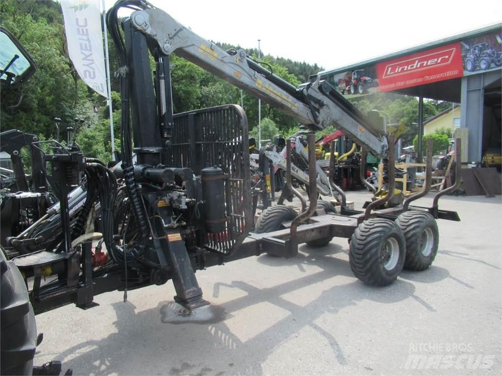 Kesla 10H+305T Remorque forestière avec grue