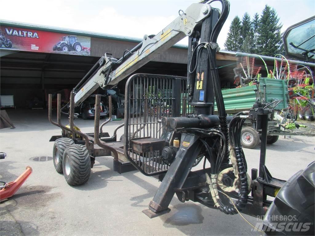Kesla 10H+305T Remorque forestière avec grue