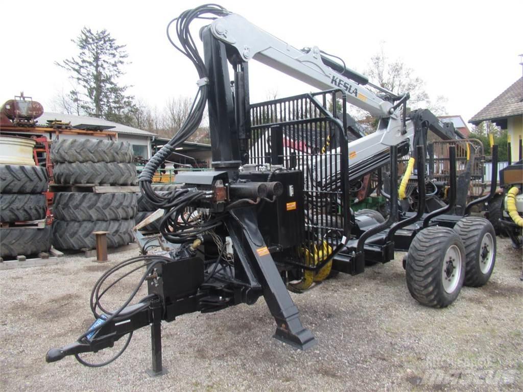 Kesla 10ND+305T Remorque forestière avec grue