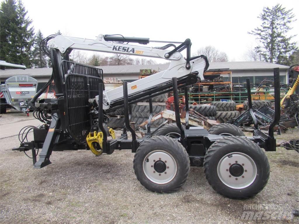 Kesla 10ND+305T Remorque forestière avec grue