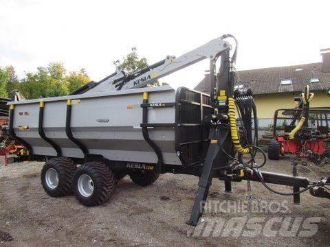 Kesla 124H + 305T Remorque forestière avec grue