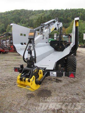 Kesla 124H + 305T Remorque forestière avec grue