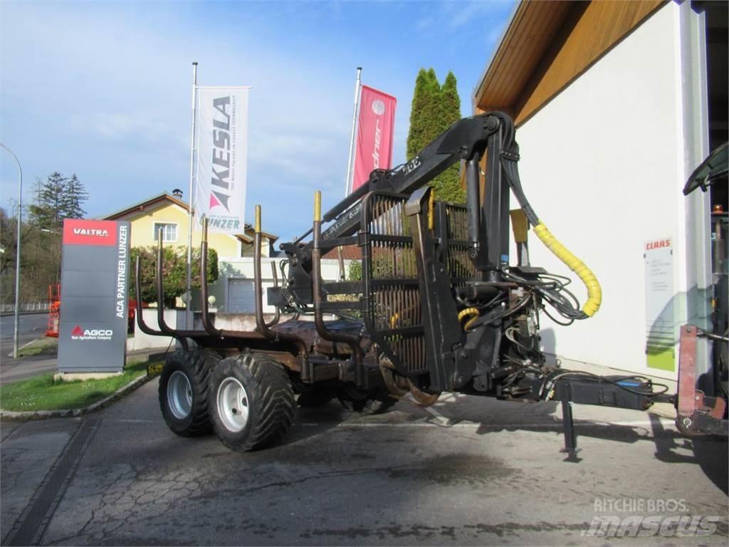 Kesla 12T + F 400 Remorque forestière avec grue