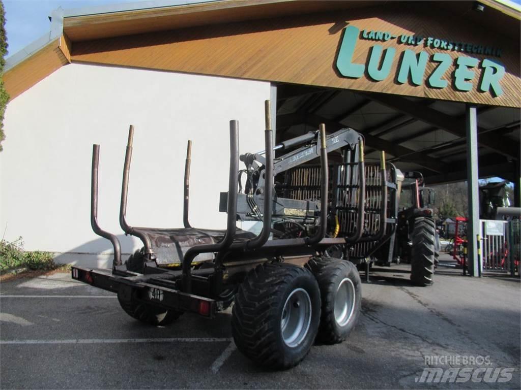 Kesla 12T + F 400 Remorque forestière avec grue