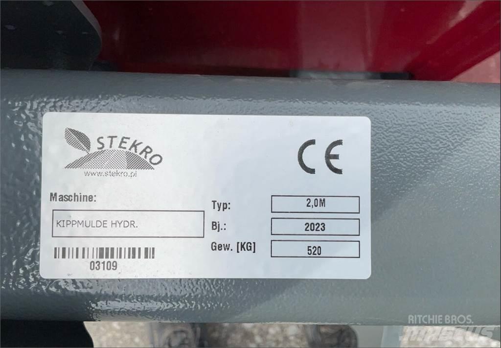  Kippmulde 2m Autres équipements pour tracteur