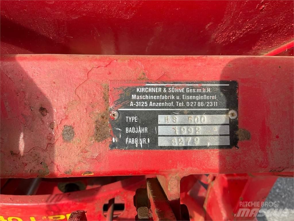 Kirchner HS 500 Autres matériels de fertilisation